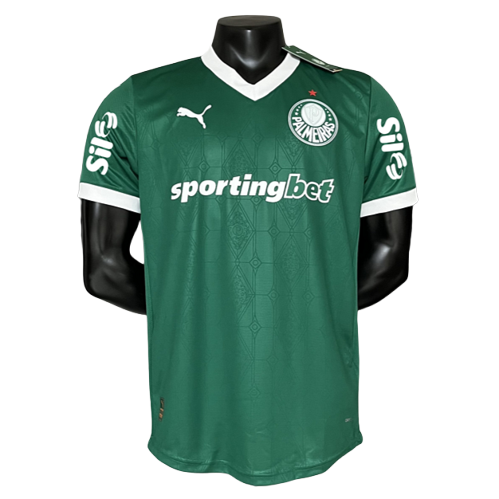 Camisa Palmeiras I 25/26 - Todos os Patrocínios - Versão Jogador