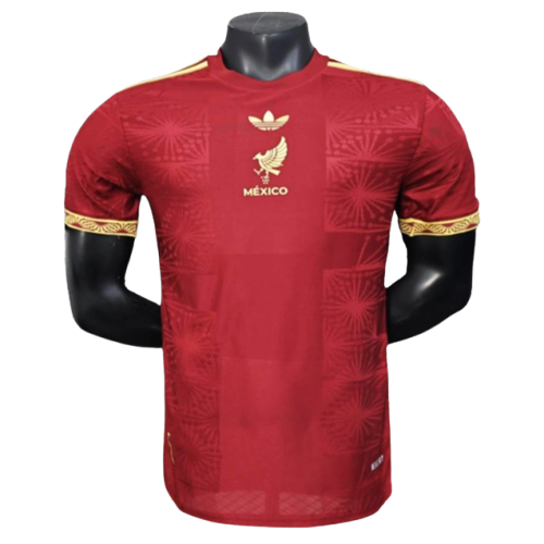 Camisa México 25/26 Edição Copa Ouro - Vermelho - Versão Jogador