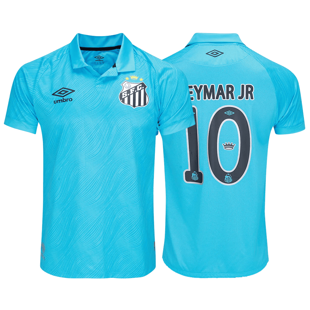 Camisa Santos III Azul Edição Especial 25/26 – Neymar Jr