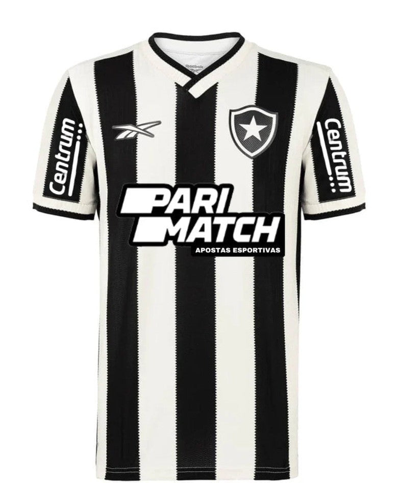 Camisa Botafogo I 24/25 - Todos os Patrocínios