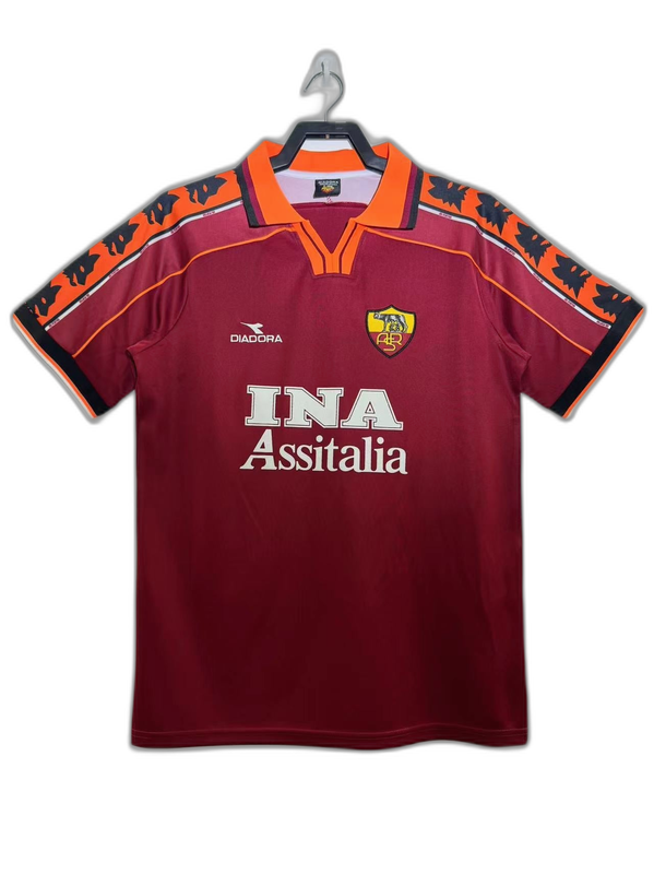 Camisa AS Roma I 98/99 - Versão Retrô