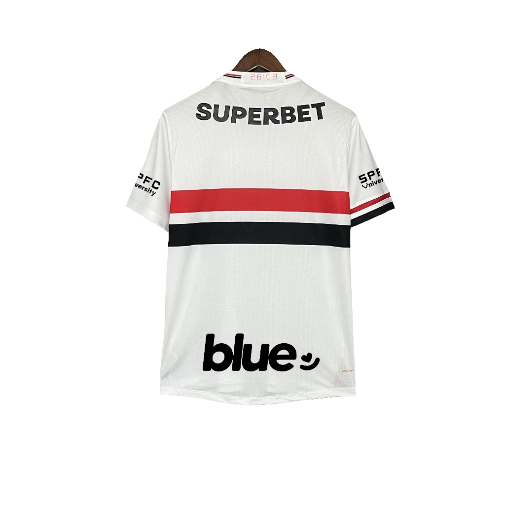 Camisa São Paulo I 25/26 - Todos os Patrocínios