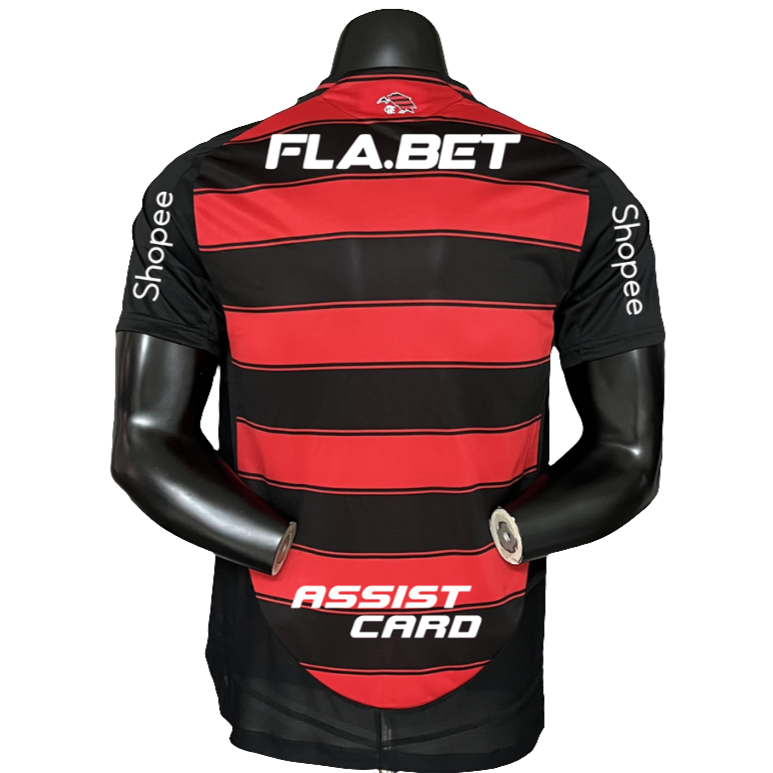 Camisa Flamengo I 25/26 - Todos os Patrocínios - Versão Jogador