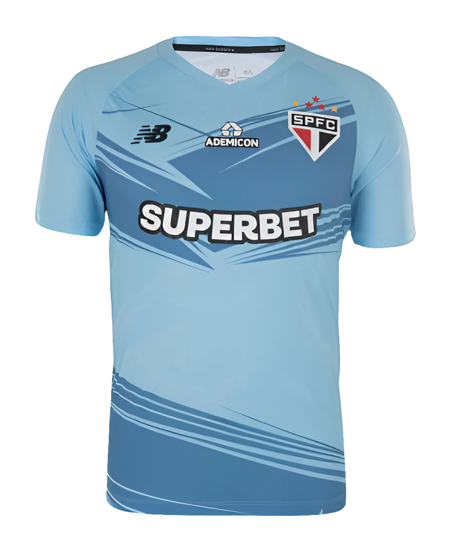 Camisa São Paulo Goleiro Azul Claro 25/26