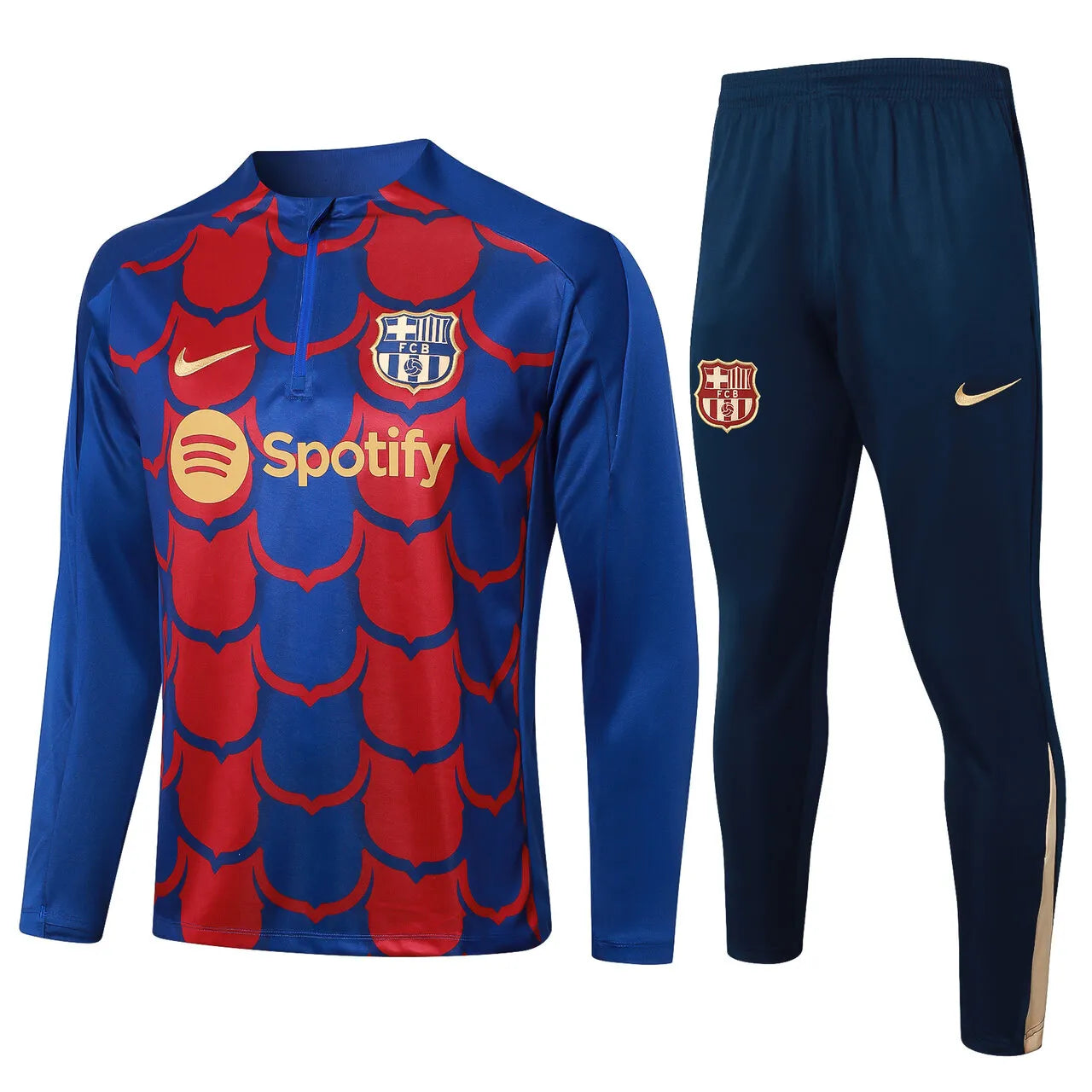Conjunto de Treino Barcelona Azul 24/25