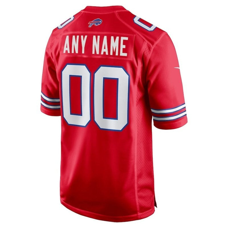 Camisa NFL Buffalo Bills - Versão Alternativa de Jogo - Vermelho