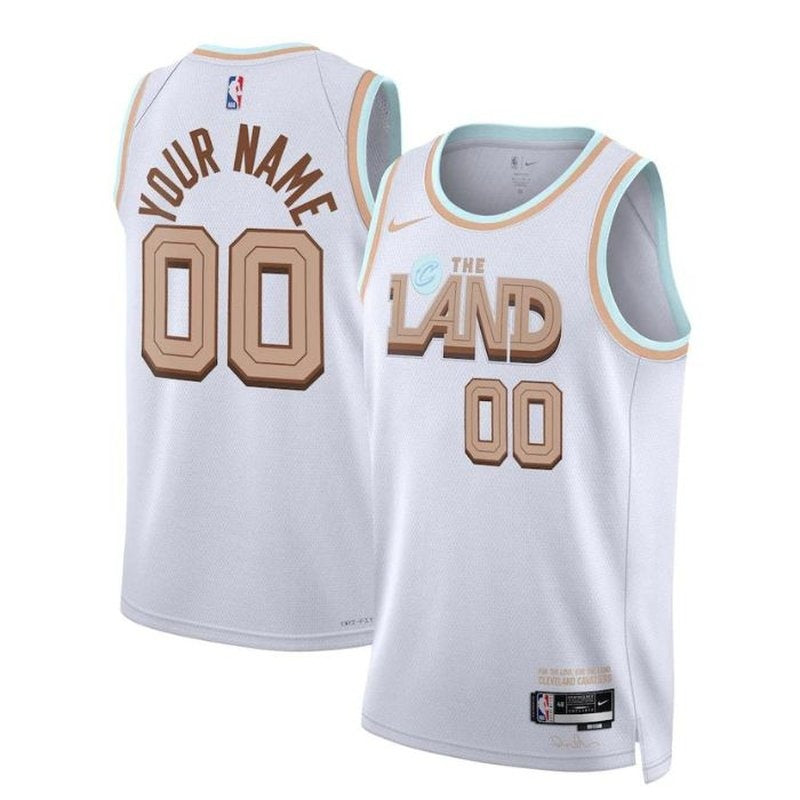 Camisa NBA - Cleveland Cavaliers - 2023 - Edição Cidade - Branco