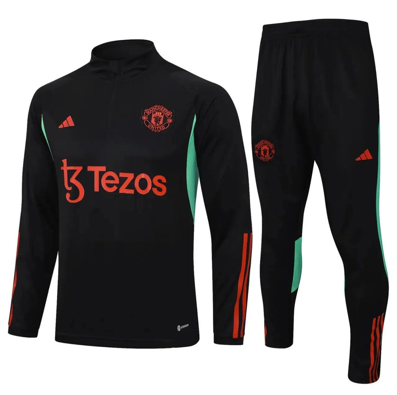 Conjunto de Treino Manchester United 2023/24 Preto