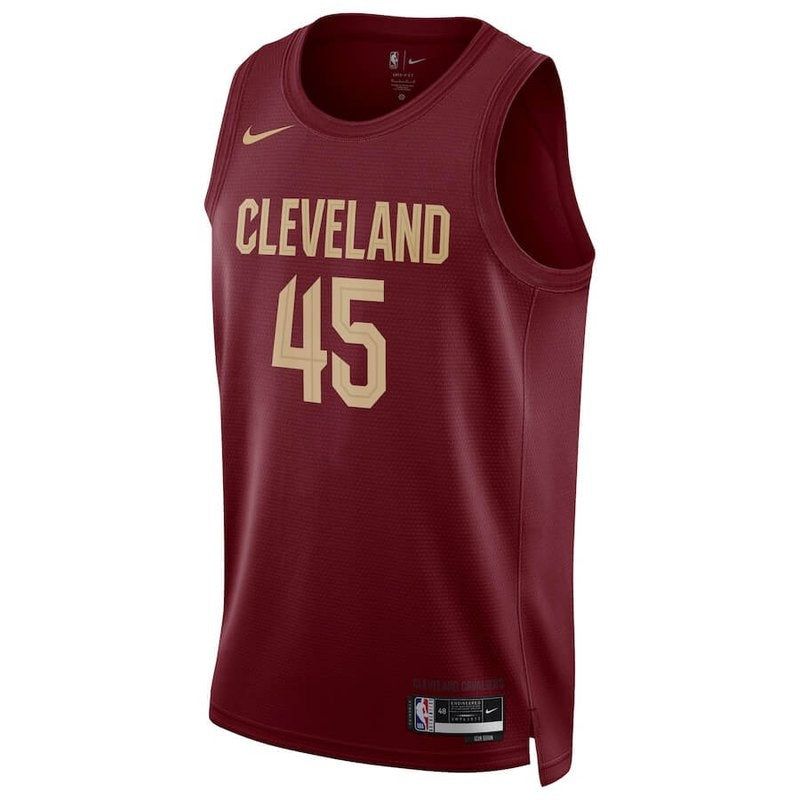 Camisa NBA Donovan Mitchell - Cleveland Cavaliers - 22/23 - Bordô