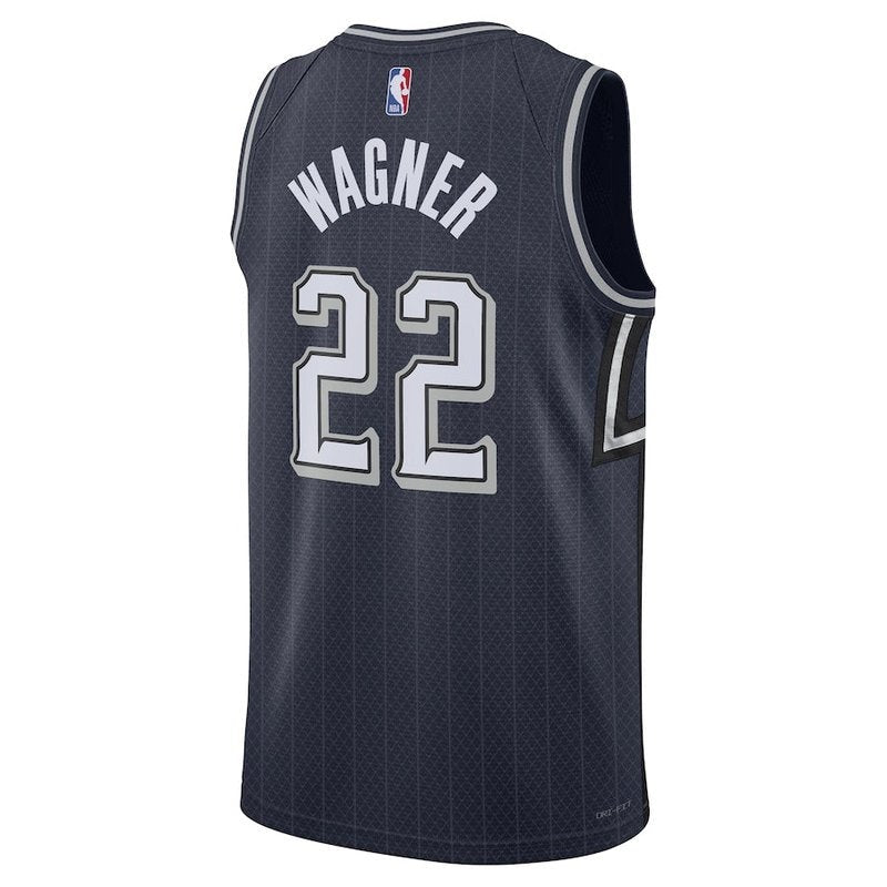 Camisa NBA Franz Wagner - Orlando Magic - 23/24 - Azul Marinho - Edição Cidade