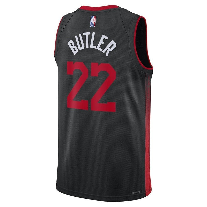 Camisa NBA Jimmy Butler - Miami Heat - 23/24 - Preto - Edição Cidade