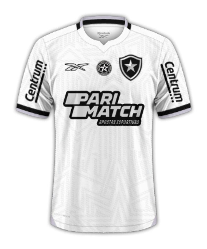Camisa Botafogo III 24/25 - Todos os Patrocínios