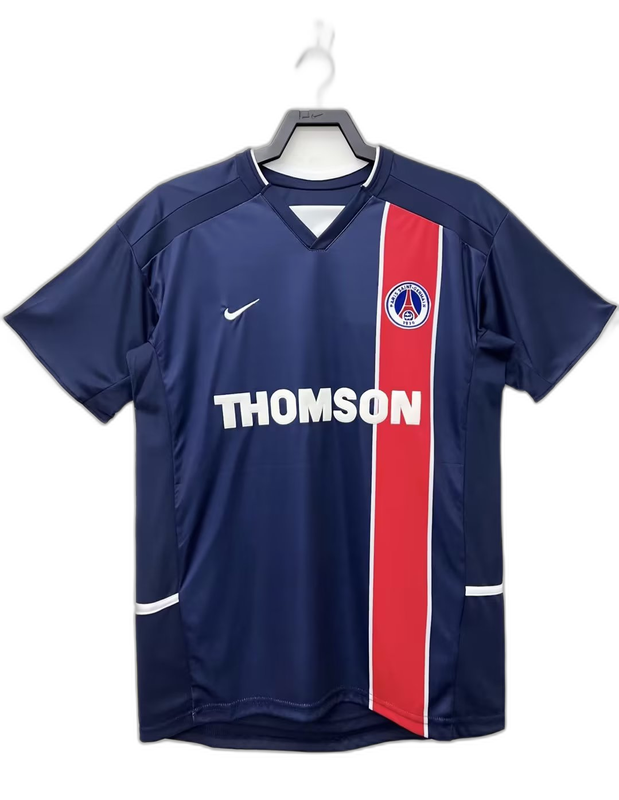 Camisa Paris Saint-Germain (PSG) I 02/03 - Versão Retrô