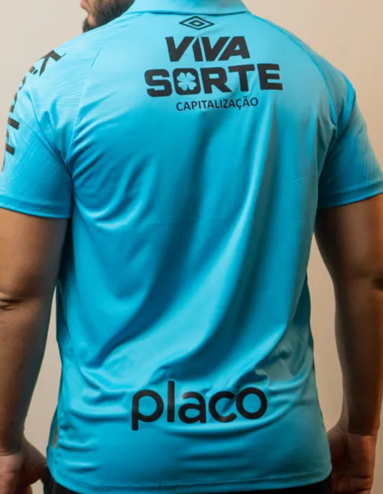 Camisa Santos III 25/26 todos os patrocínios