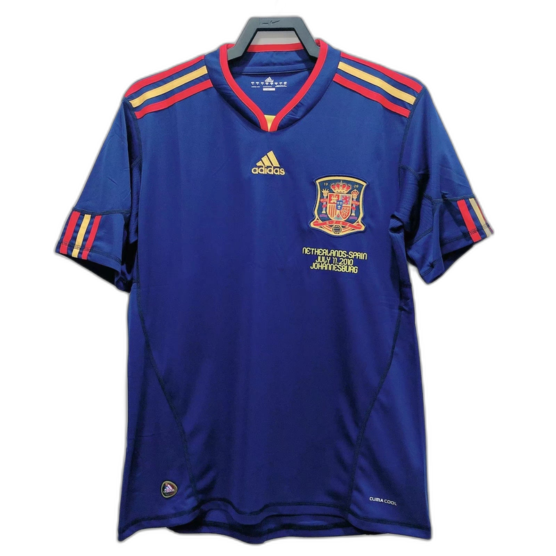 Camisa Espanha 2010 II Away - Versão Retrô