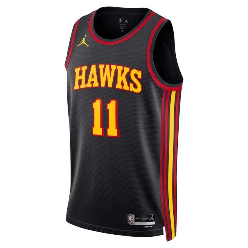 Camisa NBA Trae Young - Atlanta Hawks - 2023 Edição de Impacto - Preto