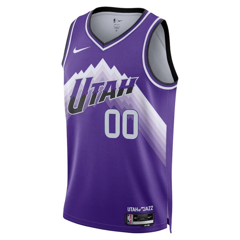 Camisa NBA - Utah Jazz - Unisex23/24 - Roxo - Edição Cidade