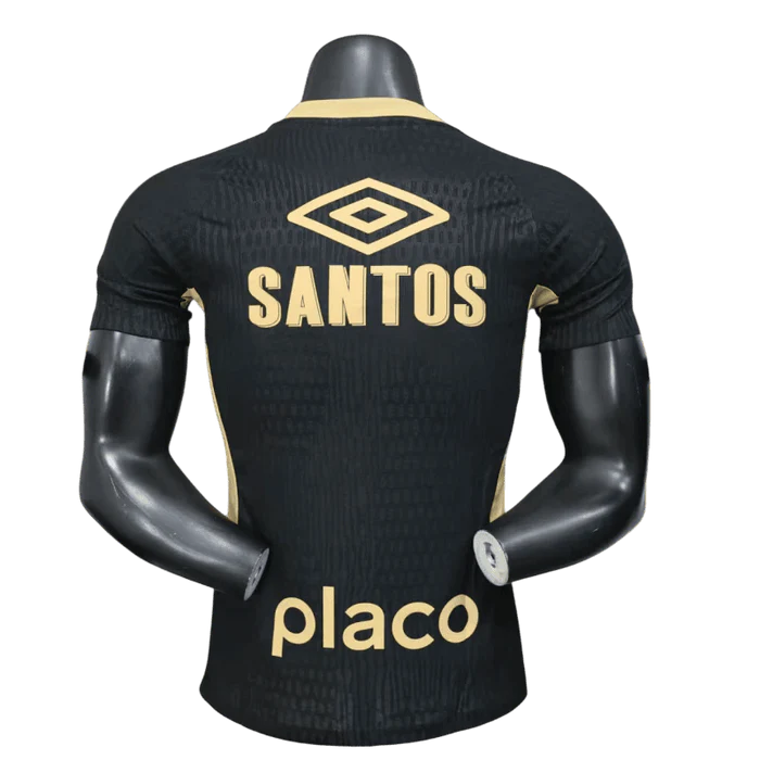 Camisa Santos Treino 25/26 todos os patrocínios Versão Jogador