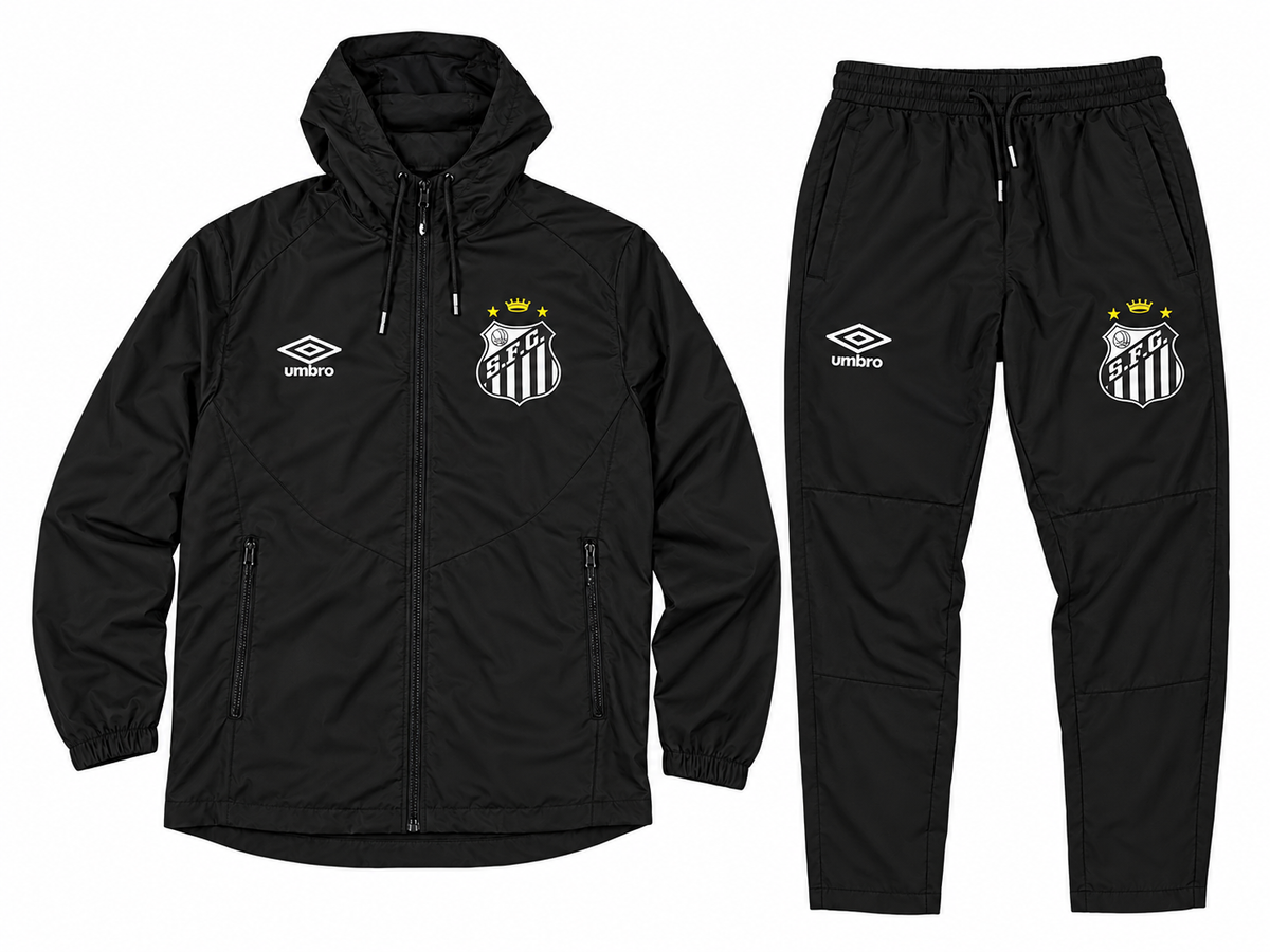 Conjunto Santos 26/27 All Black