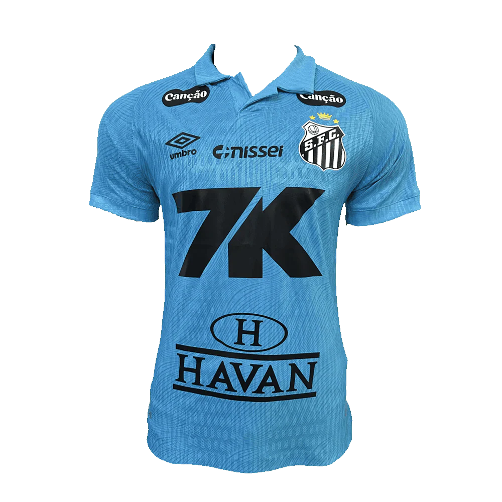 Camisa Santos III Jogador 25/26 todos os patrocínios