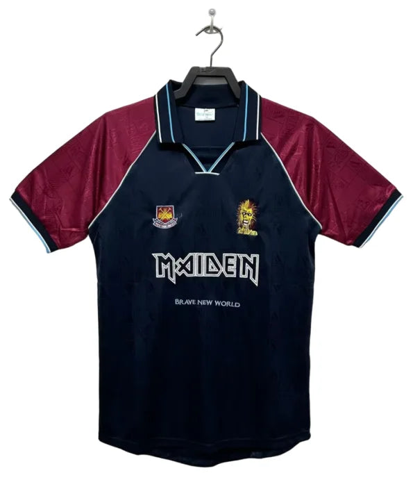 Camisa Iron Maiden Retrô Azul - 1999