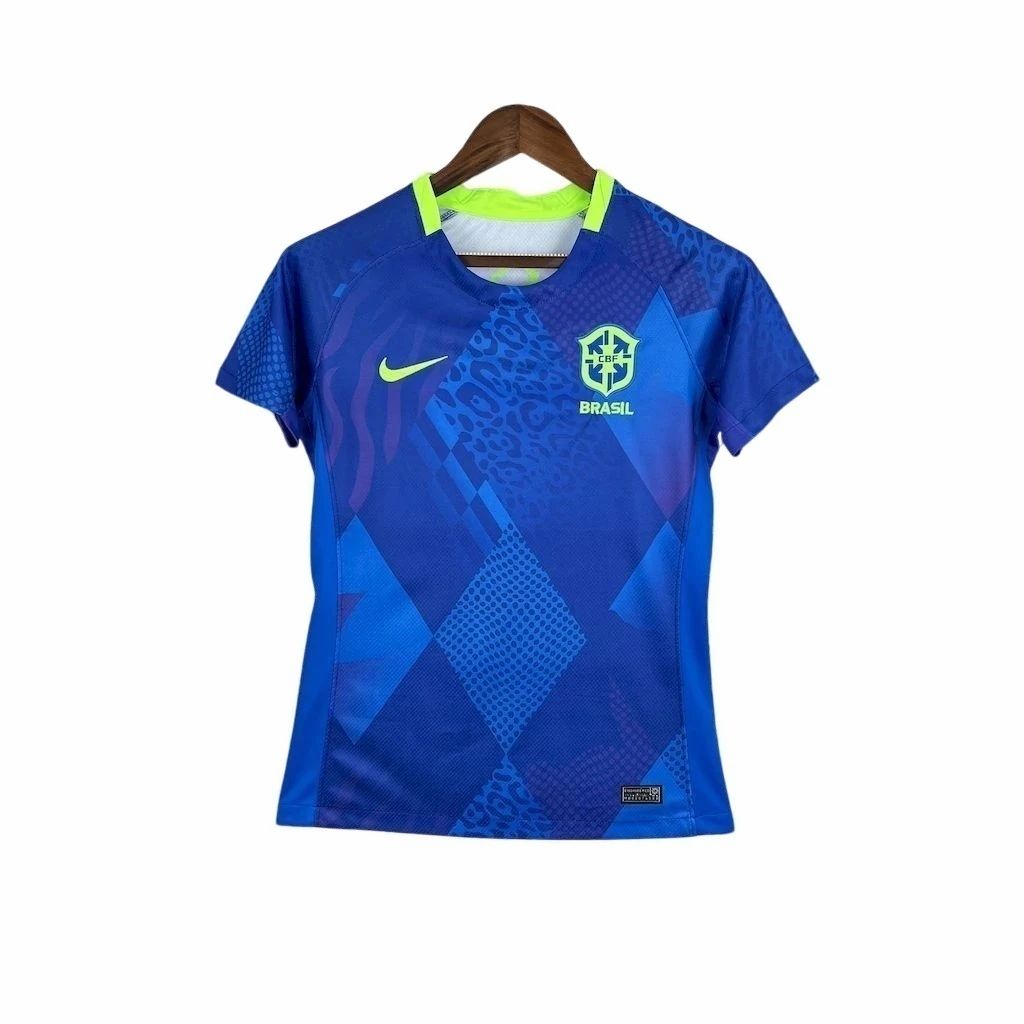 Camisa Brasil 22/23 Feminina Azul