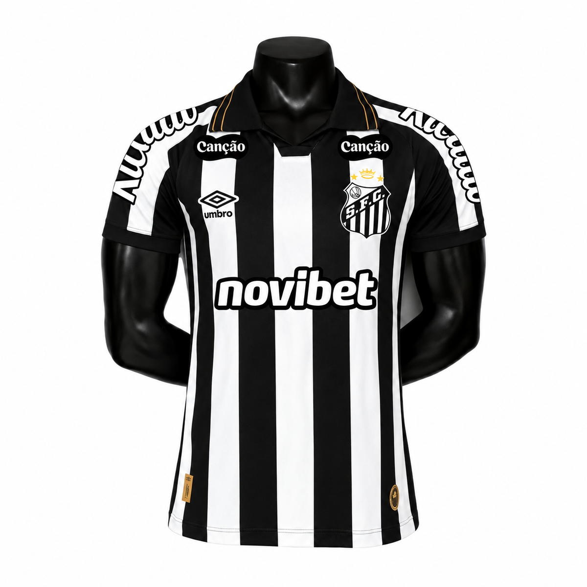 Camisa Santos II 26/27 Modelo Jogador todos os patrocínios