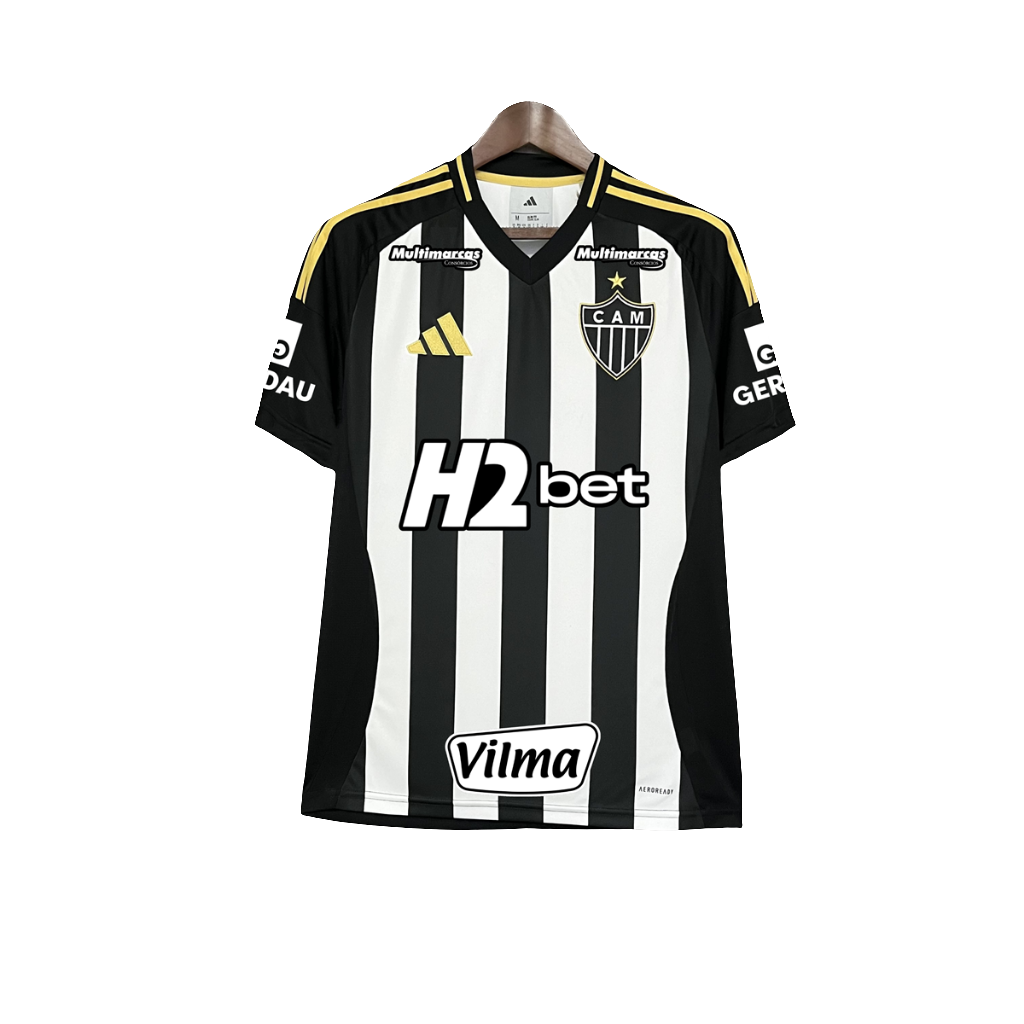 Camisa Atlético Mineiro I 25/26 - Todos os Patrocínios - Versão Torcedor