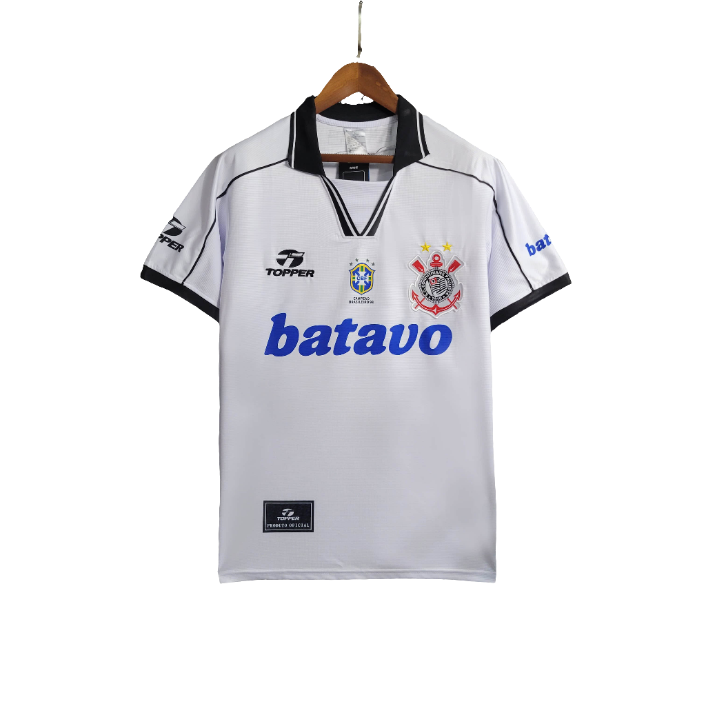 Camisa Corinthians I 1999 - Versão Retrô