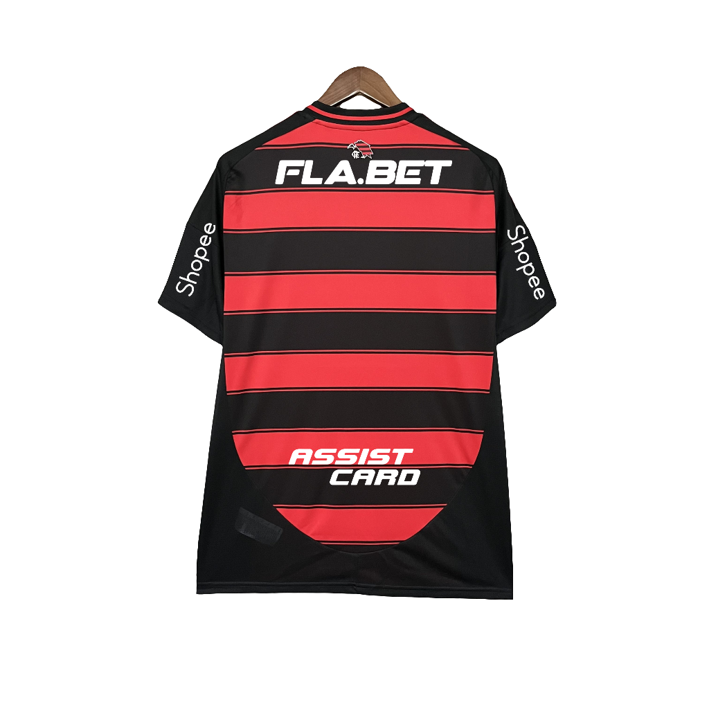 Camisa Flamengo I 25/26 - Todos os Patrocínios
